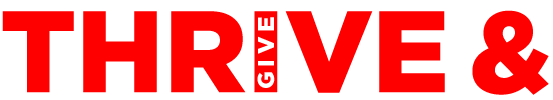 Thrive And Give Back Logo